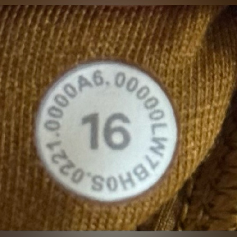 NWOT Lululemon Wunder Train High Rise Short 8" Gold Spice - Picture 5 of 7